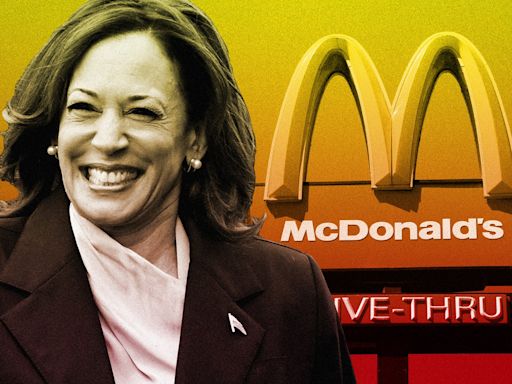 Kamala Harris could make history as the first president to work at McDonald’s