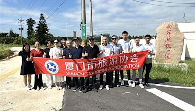 廈門踩線團旅金 讚太湖媲美日月潭 驚呼兩岸通水大不易 - 兩岸