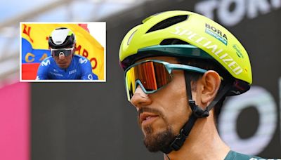 Así fue la “ayudita” de Nairo Quintana a Daniel Martínez en el Giro de Italia
