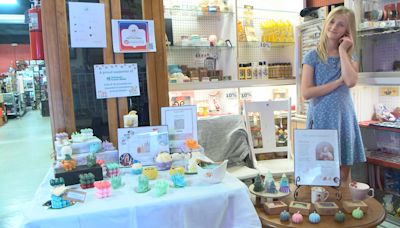 Young entrepreneur featured in Fargo Antiques and Repurposed Market Spring Sale