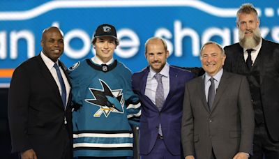'Amazing feeling': Sharks select Macklin Celebrini with first pick at NHL draft