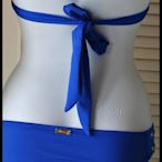 Sexy Satina Mikonos Bikini by Vix Hermanny Swimwear 寶藍色性感金屬方塊比基尼