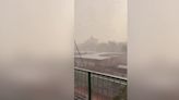 Qué es un reventón húmedo, el fenómeno meteorológico que provocó el caos en Madrid con tormenta y granizadas