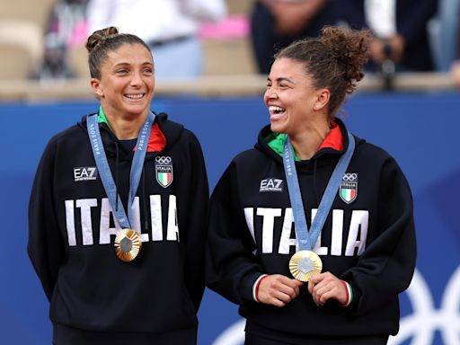 Sara Errani and Jasmine Paolini full of joy: Errani like Djokovic