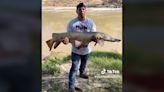 Angler catches a ‘river monster’ from the River of Death
