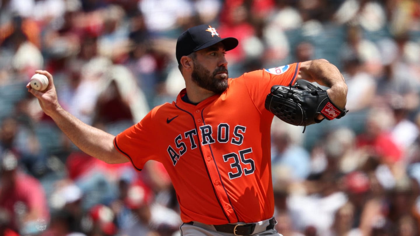 Houston Astros Ace Justin Verlander Scratched From Start vs. Detroit Tigers