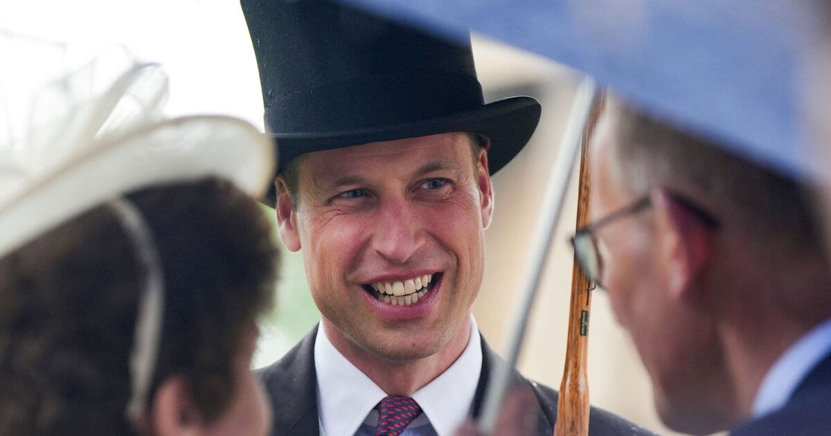 William shares George's 'potential' future career at Palace garden party