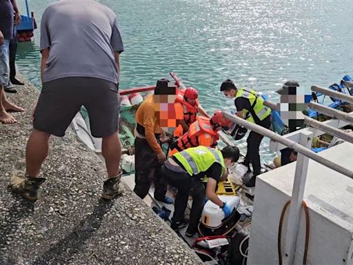 台東金樽漁港溺水意外 70歲老漁民落海搶救不治