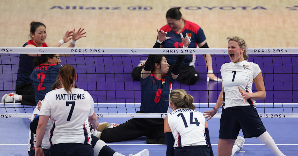 Paris 2024 Paralympic Games: Team USA women win sitting volleyball gold, People’s Republic of China take silver