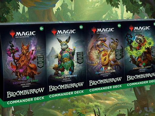 MTG Bloomburrow Commander decks, ranked