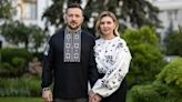 President and First Lady wear traditional Ukrainian embroidered shirts on Vyshyvanka Day