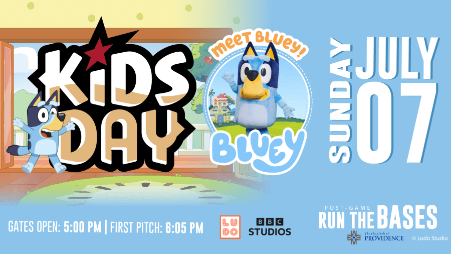 Bluey to make special appearance at Chihuahuas game