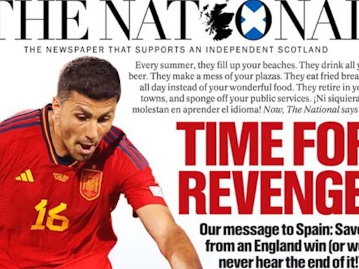 ‘The National’ se disculpa por su polémica portada contra Inglaterra
