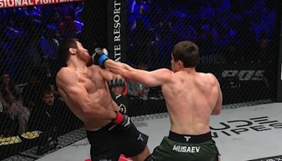 2024 PFL 6 video: Shamil Musaev blasts Murad Ramazanov to clinch No. 1 welterweight spot