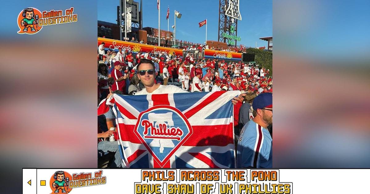Staying up "stupid hours," how a UK-based Phillies fan is helping grow baseball in England