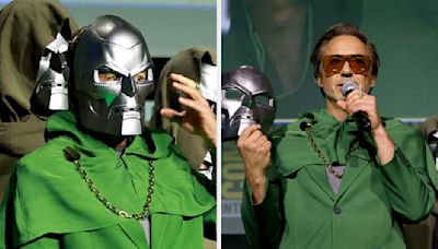 Robert Downey Jr. Just Confirmed His Return To The MCU As Doctor Doom: "New Mask, Same Task"