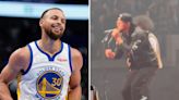 Please take 90 seconds of your day to watch Steph Curry slay on stage singing 'Misery Business' with Paramore