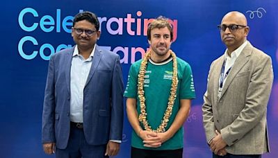 Video: F1 Legend Fernando Alonso Arrives In India, Visits Cognizant's Office In Chennai