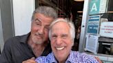 Henry Winkler and Sylvester Stallone come together for a ‘great lunch’ and an even greater selfie