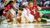 Sixth-ranked Indiana overwhelms Wisconsin women's basketball, 93-56, in front of a record crowd at Assembly Hall