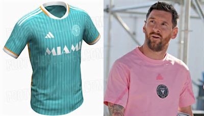 Lionel Messi x Miami Dolphins?! New NFL-inspired Inter Miami adidas third kit leaks online