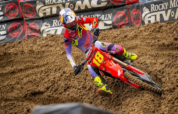 Jett Lawrence scores eighth win of his rookie season in Denver; HRC's Jo Shimoda gets first 250 victory