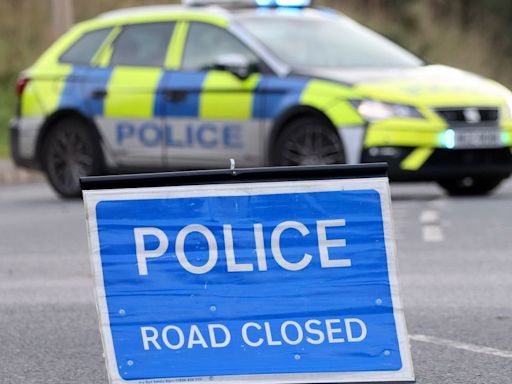 Car flips as police and paramedics called to North Staffordshire crash