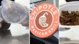 ‘This is what y’all pay for’: Chipotle worker shows what 4 ounces of protein looks like, says workers actually give you more than what you pay for