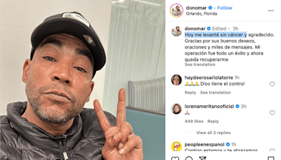 Don Omar sorprende con nuevo mensaje: "hoy me levanté sin cáncer"