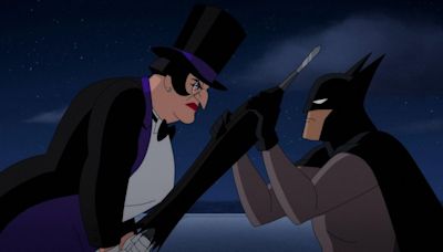 First Look at Minnie Driver as Penguin in BATMAN: CAPED CRUSADER