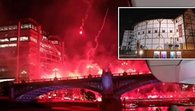 We now know why late-night fireworks and flares are going off on London bridges