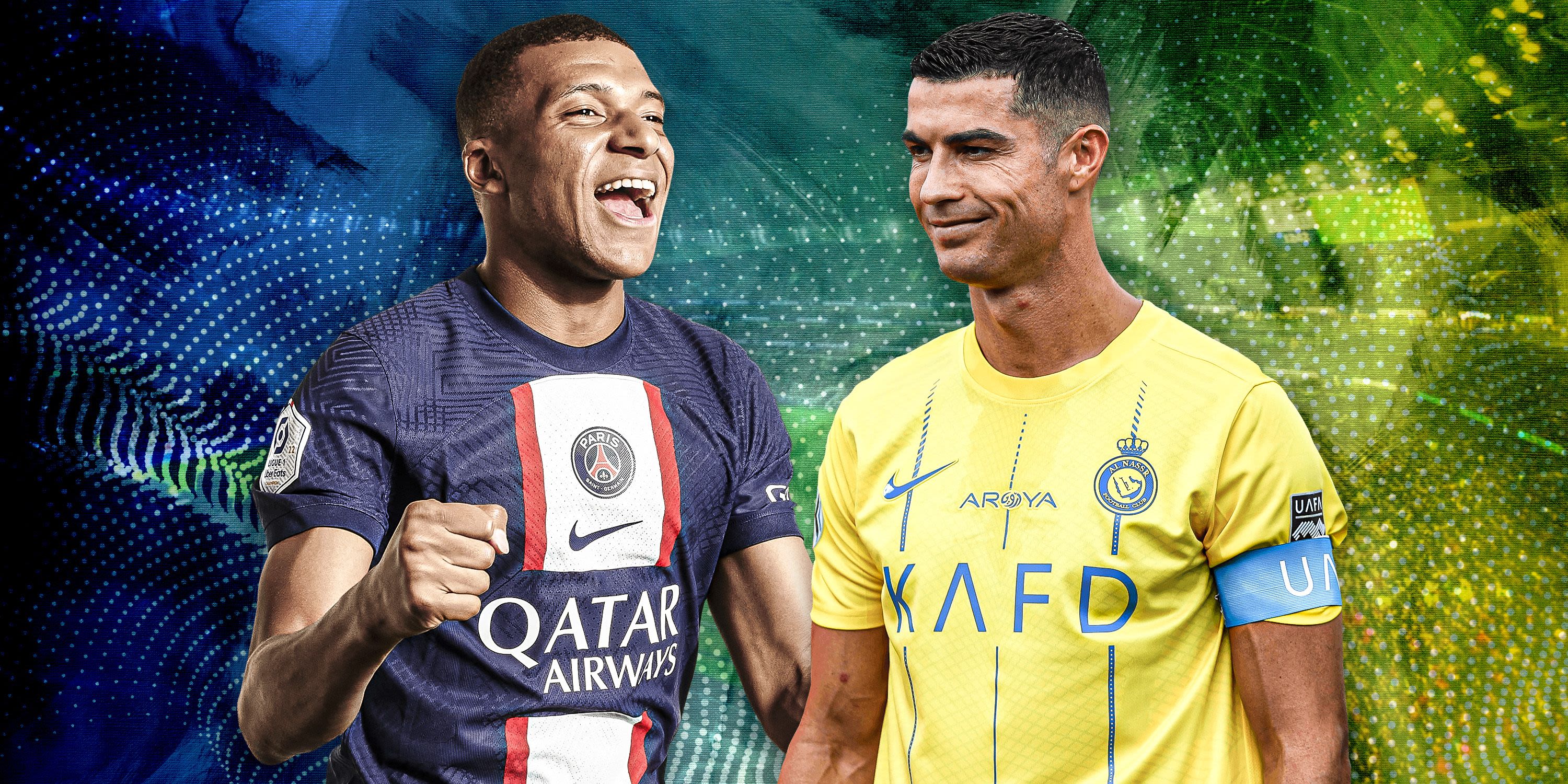 Kylian Mbappe vs Cristiano Ronaldo at 25 Stats Comparison