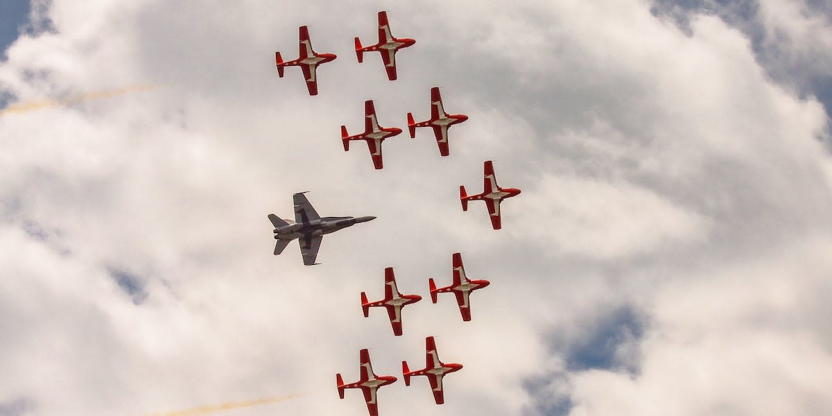 Canadian Forces Snowbirds to perform over Lake Superior in free show