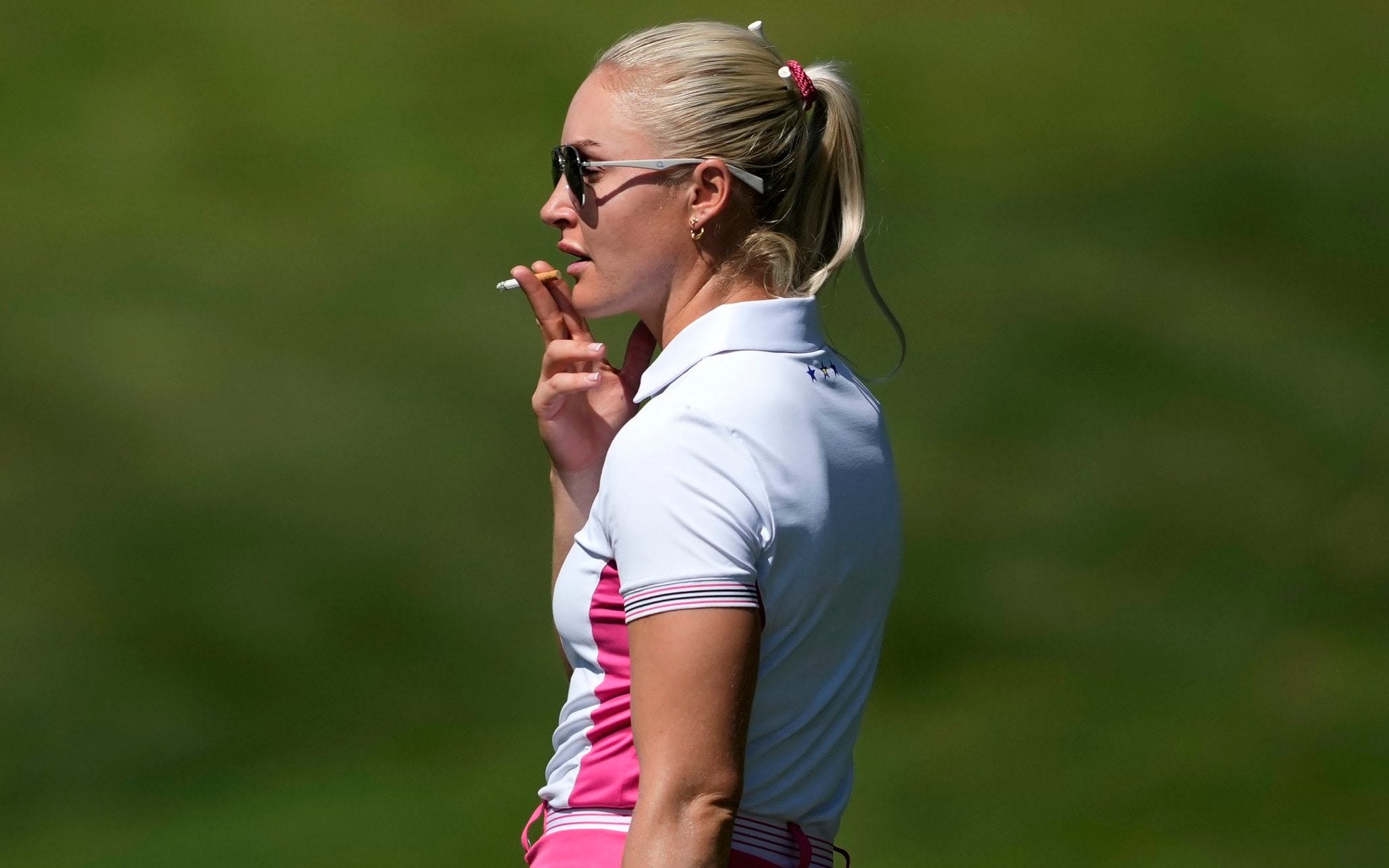 Charley Hull gets approval to smoke at Solheim Cup ahead of Nelly Korda showdown