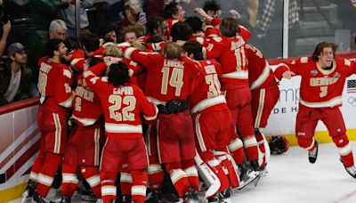 Denver Pioneers national college hockey championship