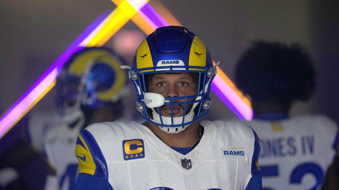 Aaron Donald's Wife Has Hilarious Message on Whether Former Rams Star Will Come Out of Retirement