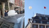 YouTubers fly ‘spy balloon’ above Chinese Embassy in viral London prank