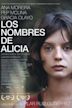 Los nombres de Alicia