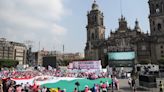 Xóchitl Gálvez arenga a la Marea Rosa: ‘Abriremos las puertas de Palacio Nacional’