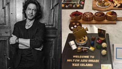 Shah Rukh Khan Gets A Foodie Welcome In Abu Dhabi - You Won't Believe The Gourmet Treats