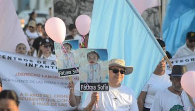 Marcha en Hermosiilo a 15 años de la tragedia de guardería ABC (Fotos)