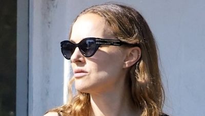 Natalie Portman, 43, shows off her toned legs during an outing in LA