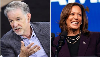 Netflix Co-Founder Reed Hastings Donates $7 Million Toward Kamala Harris’ Presidential Campaign