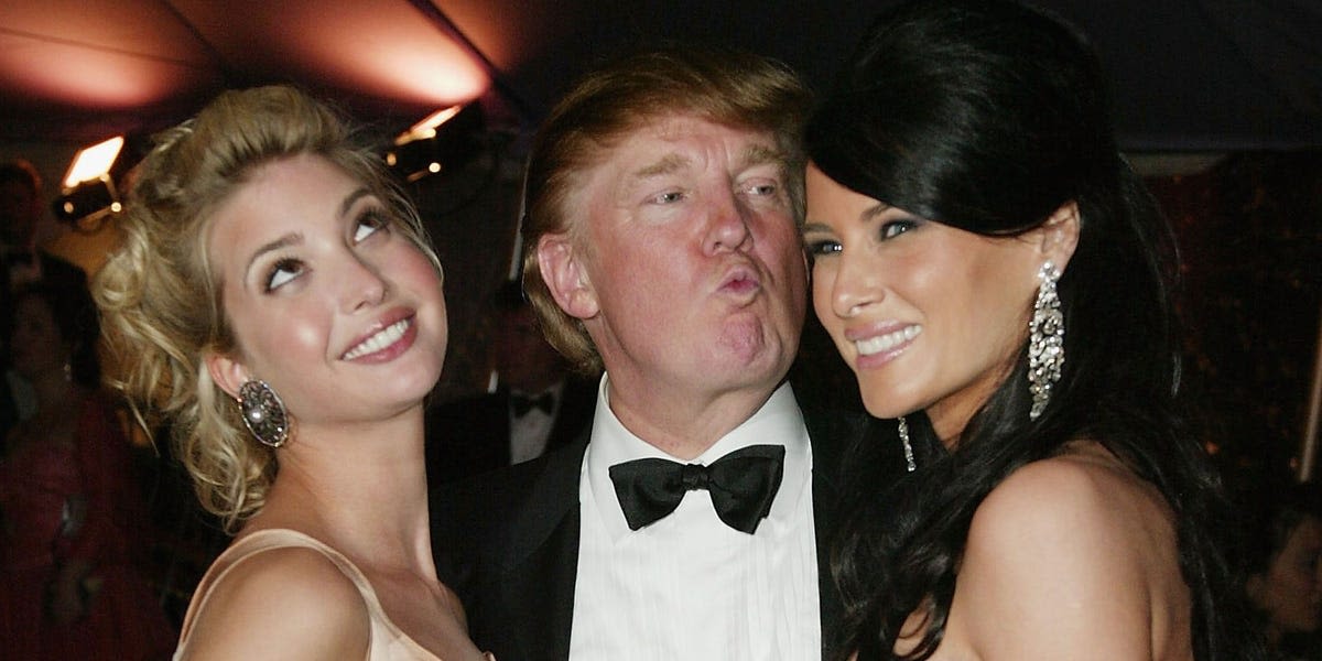 What members of the Trump family have worn to the Met Gala through the years