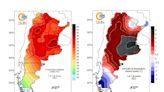 Temperaturas extremas: el Servicio Meteorológico Nacional debió agregar un nuevo color