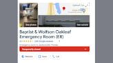 Baptist & Wolfson Oakleaf Emergency Room temporarily closed due to car with ‘suspicious material’