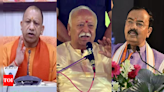 RSS mobilises office-bearers to address BJP internal feud | Lucknow News - Times of India