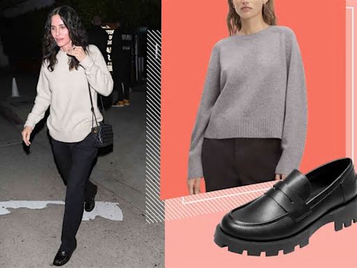 Courteney Cox Was Spotted in the Timeless Shoe That Other Celebs Are Stepping Out in Now, Too