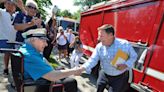 Quincy Fire Department honors Lou Malvesti, its oldest living retiree, on his 99th birthday