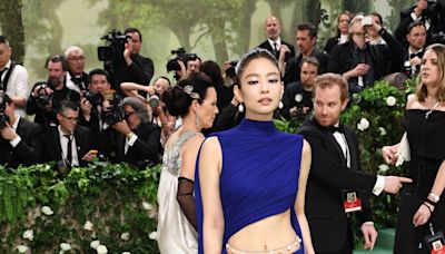 BLACKPINK’s Jennie Wore a Midriff-Baring Wrap Dress at the Met Gala 2024 — See Photos